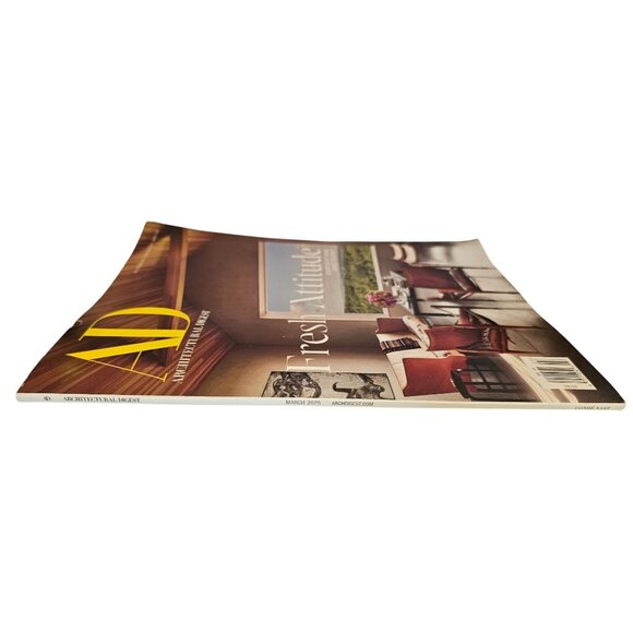 Architectural Digest Magazine March 2025 Issue Fresh Attitude Creatives At Home - Picture 4 of 10